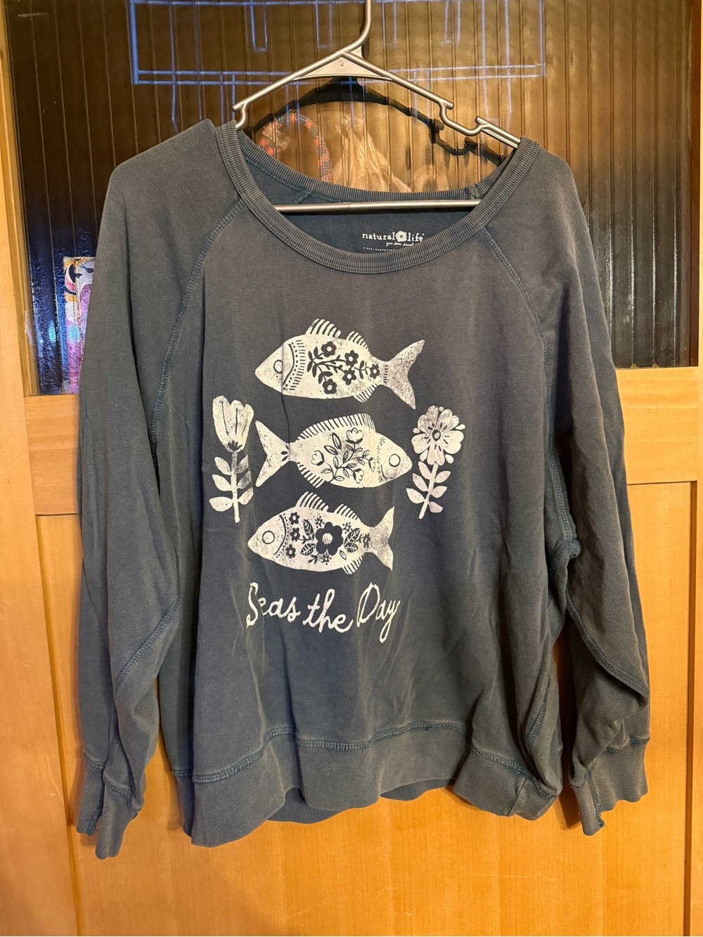 Natural Life Sweater Size Small Seas The Day